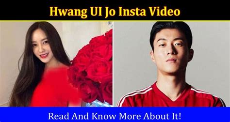 hwang ui jo insta video|Watch Hwang Ui